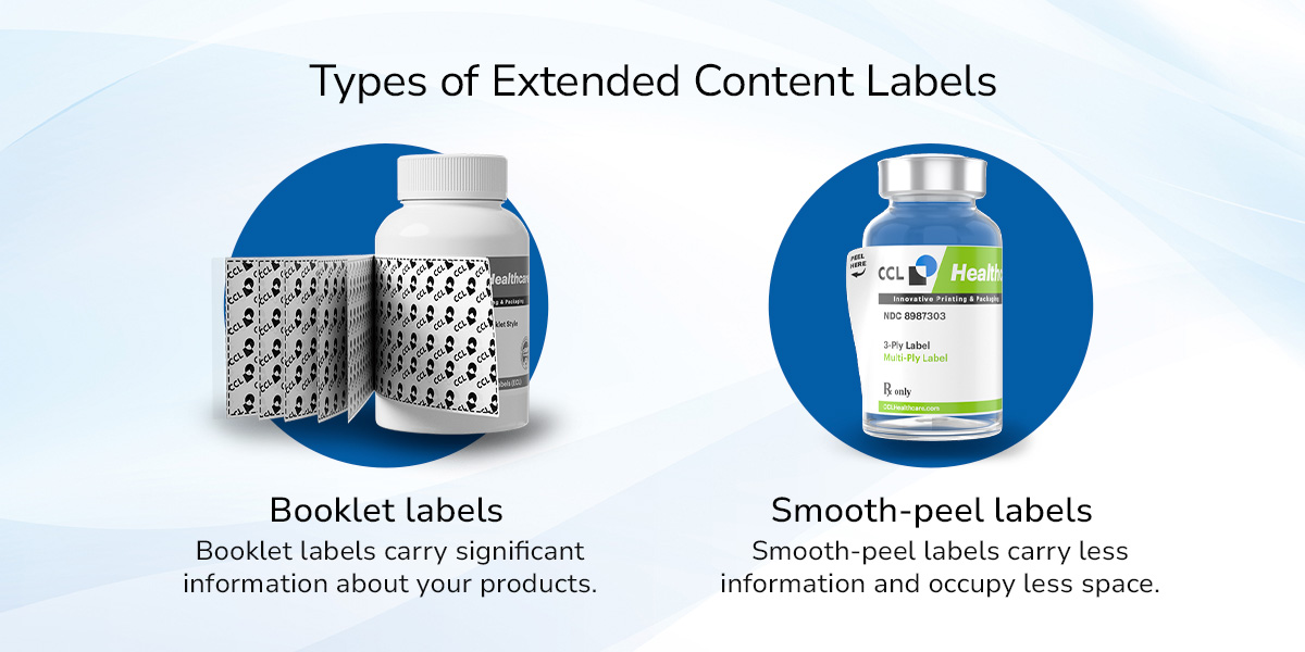 Types of Extended Content Labels