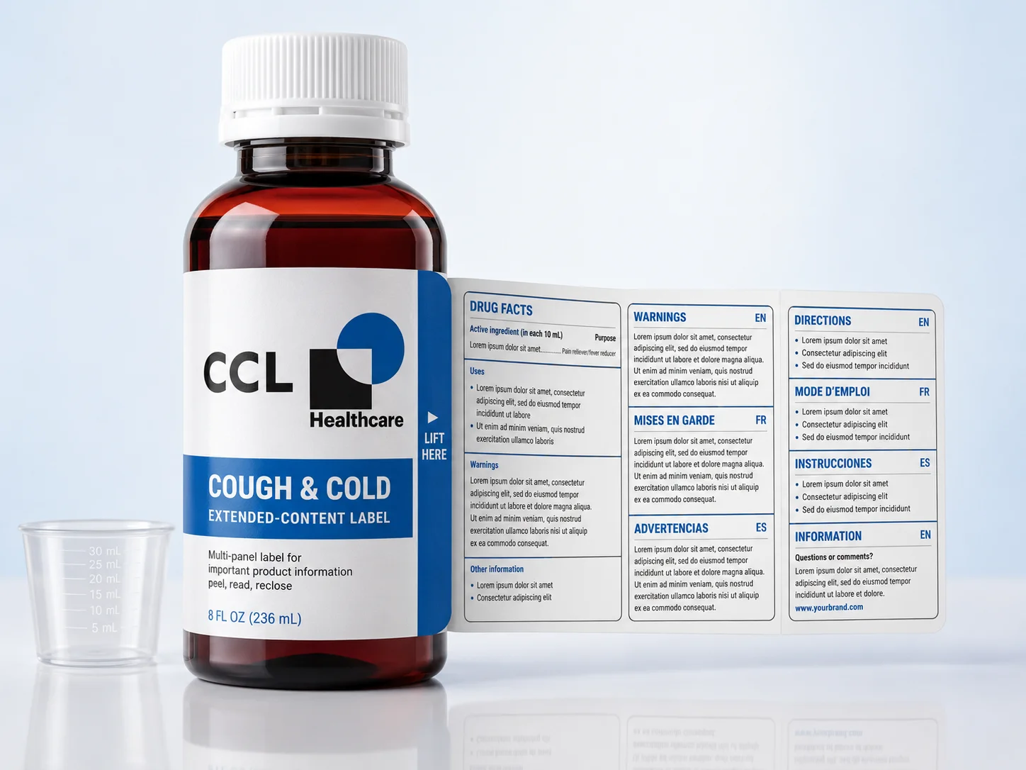 Extended-Content Labels for OTC Products