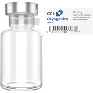 Cryogenics Flag label - Cryogenics Labels