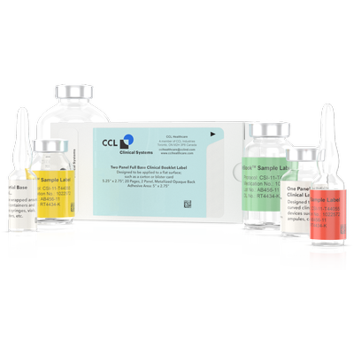 Clinical labels and packaging