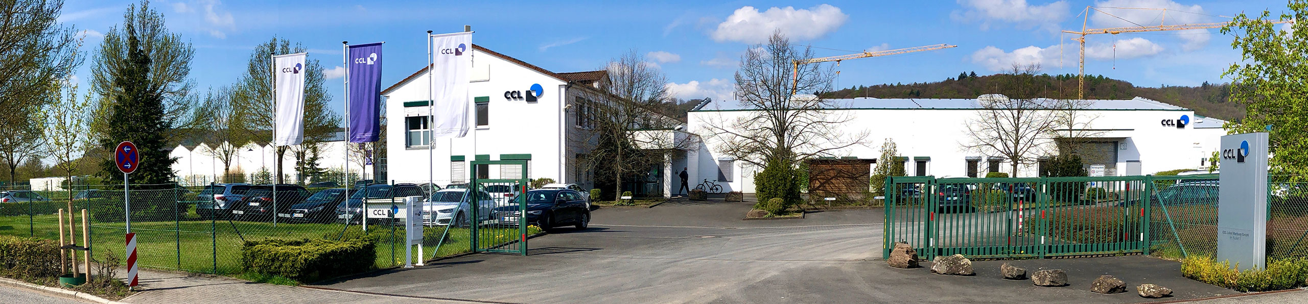 Marburg CCL building from the outside surrounded by trees