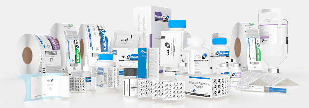 Pharmaceutical labels and packaging