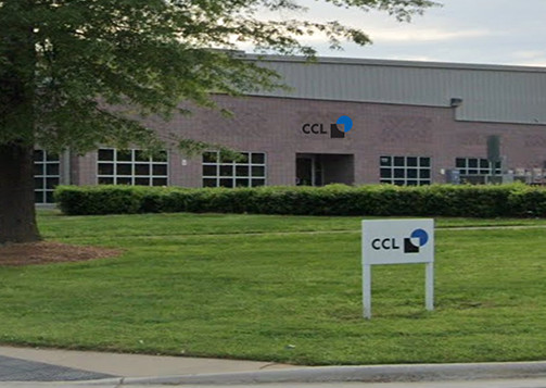 ccl raleigh building from the front and a tree